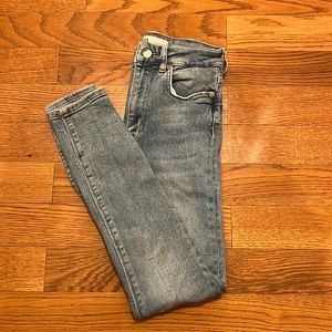 Zara High Rise Skinny Jeans